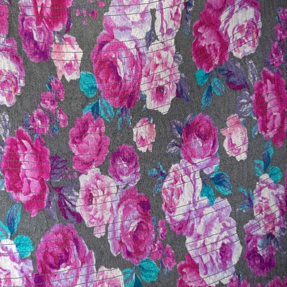 TORRID Floral Smocked Top 5x/28 - Picture 5 of 10